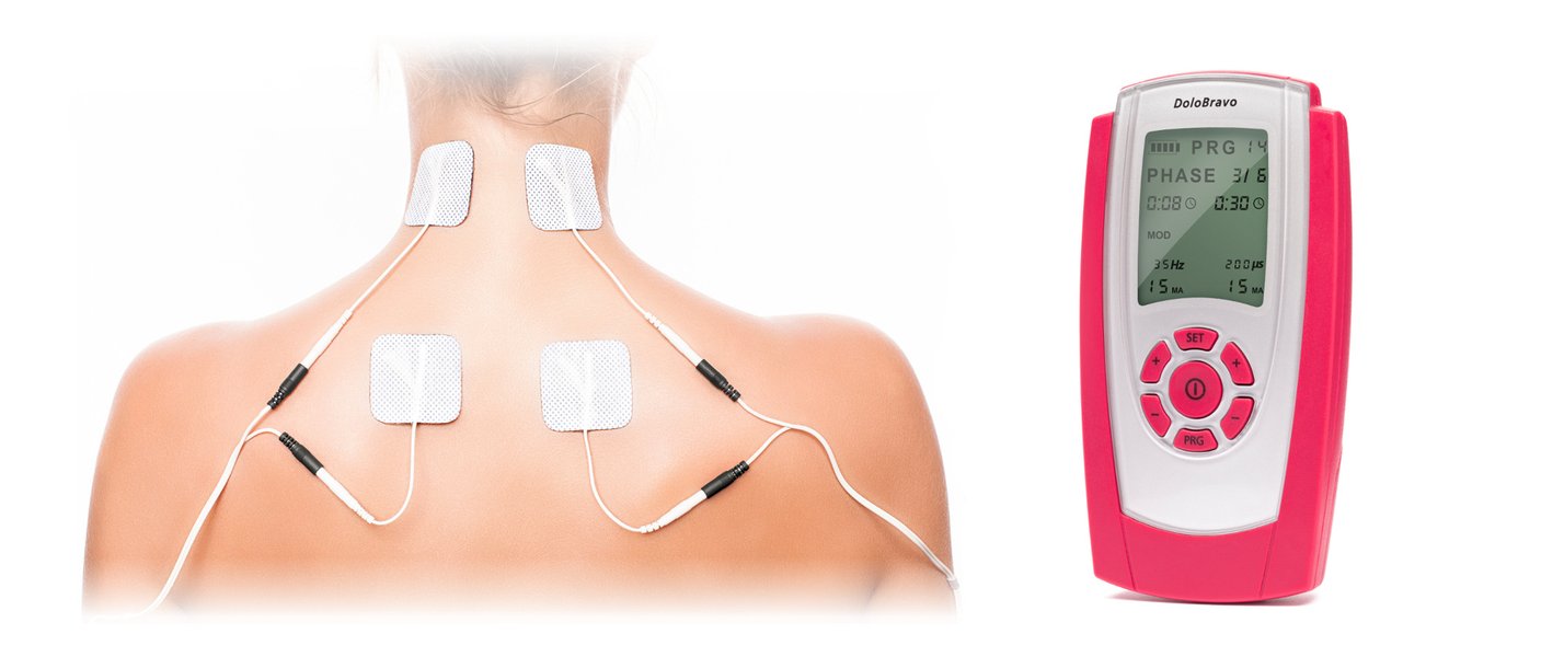 "TENSGerät DoloBravo" der Neurostimulator von MTR+